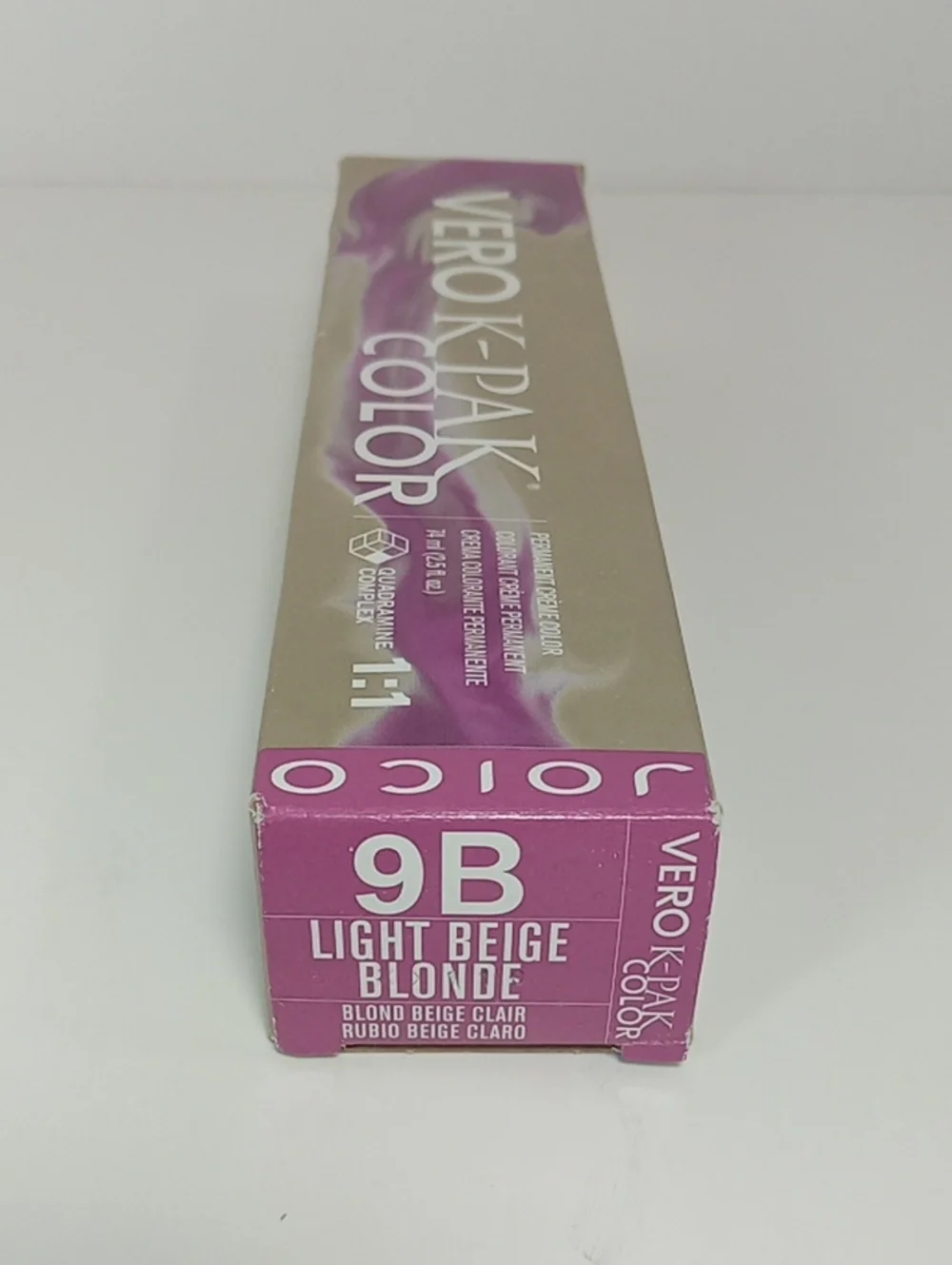 Light Blonde Beige Joico Vero KPak Hair Color Creme 9B